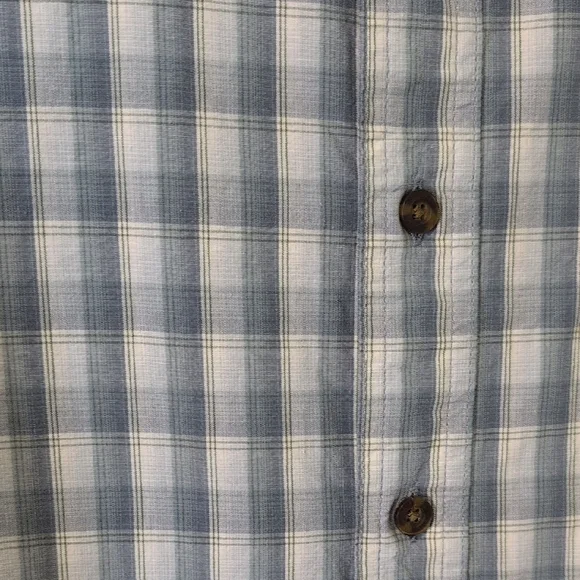 Carhartt Blue and White Casual Button Down Shirt Men's Size 3XL - Picture 5 of 11